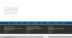 Desktop Screenshot of earaonline.org